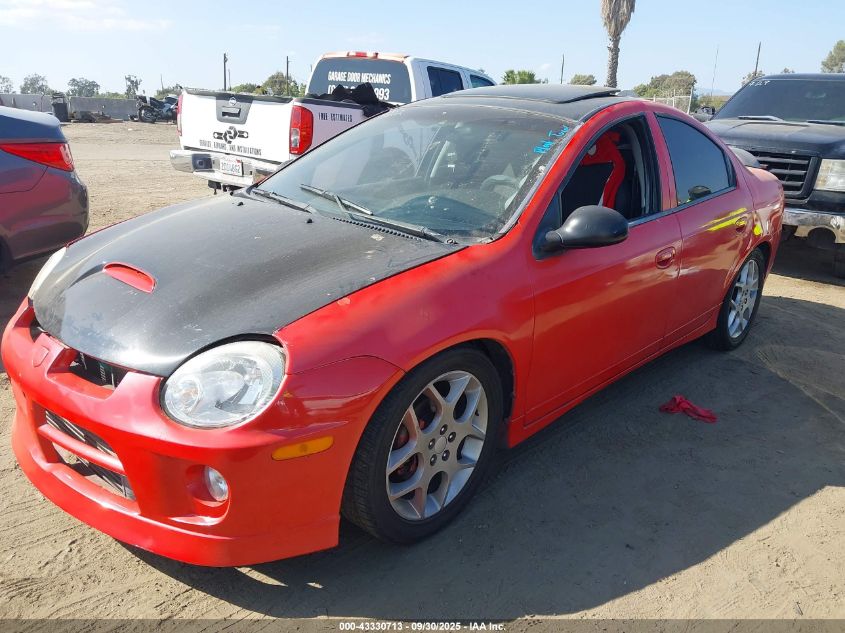 2004 Dodge Neon VIN: 1B3AS66SX4D6041 Lot: 43330713