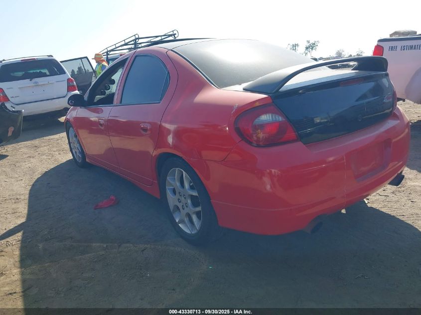 2004 Dodge Neon VIN: 1B3AS66SX4D6041 Lot: 43330713