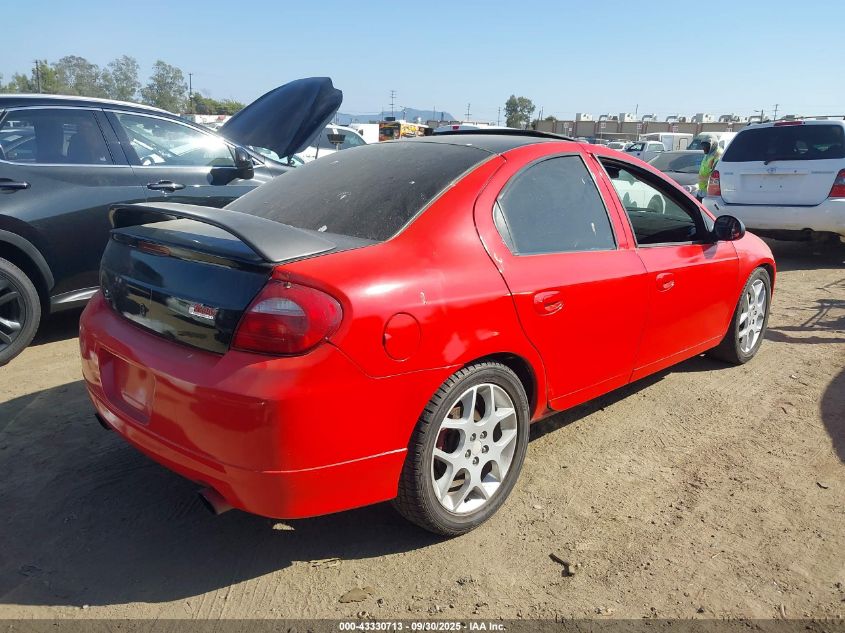 2004 Dodge Neon VIN: 1B3AS66SX4D6041 Lot: 43330713