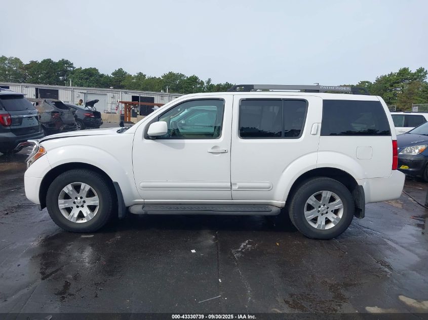 2005 Nissan Pathfinder Le VIN: 5N1AR18W35C723304 Lot: 43330739