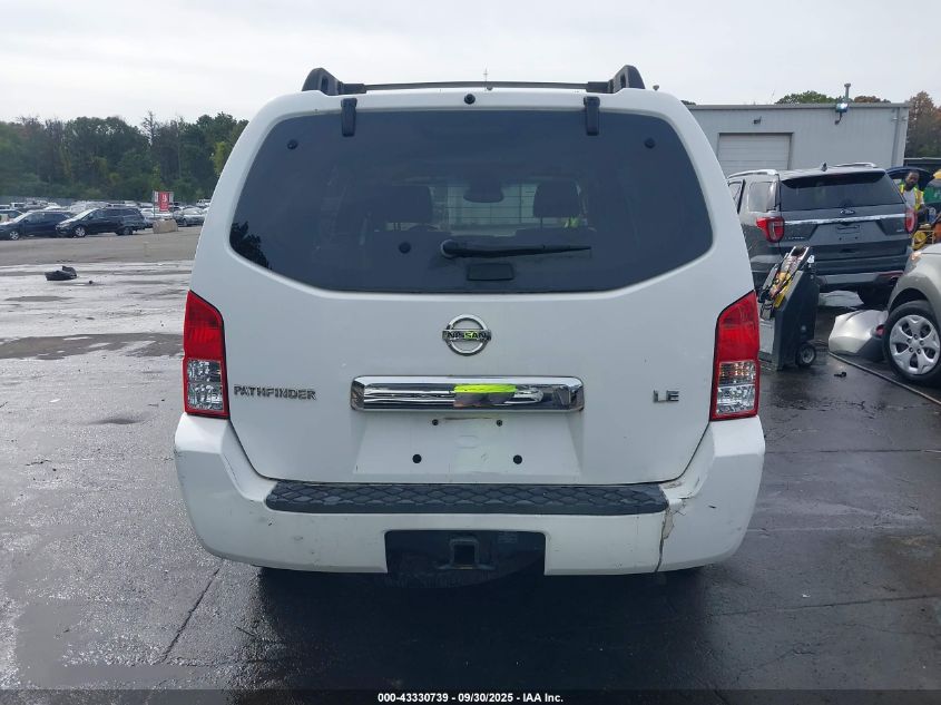 2005 Nissan Pathfinder Le VIN: 5N1AR18W35C723304 Lot: 43330739