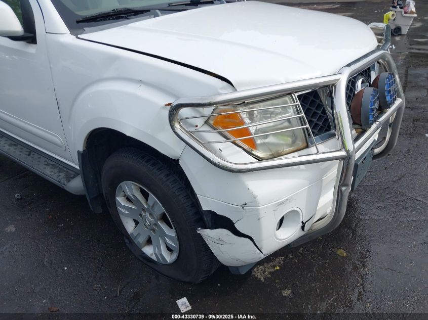 2005 Nissan Pathfinder Le VIN: 5N1AR18W35C723304 Lot: 43330739