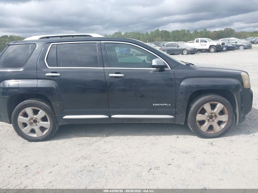 2013 GMC Terrain Denali VIN: 2GKFLZE34D6306807 Lot: 43330760