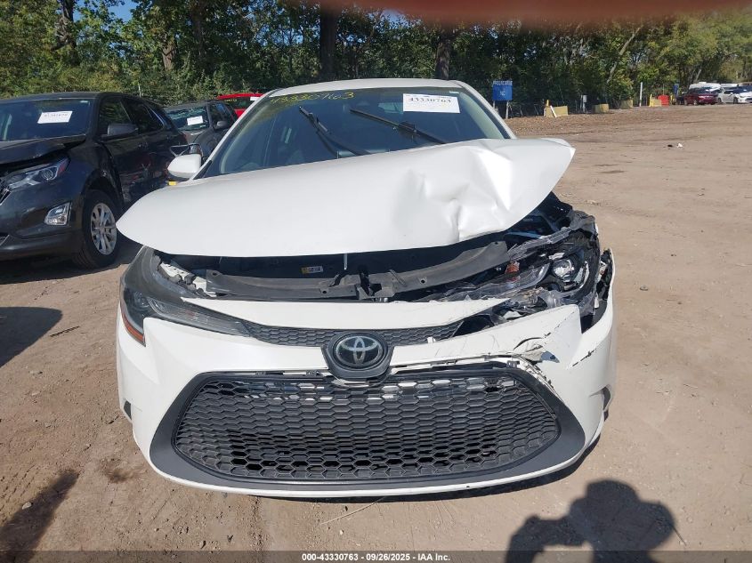 2020 Toyota Corolla Le VIN: 5YFEPRAE8LP064359 Lot: 43330763