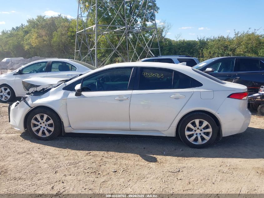 2020 Toyota Corolla Le VIN: 5YFEPRAE8LP064359 Lot: 43330763