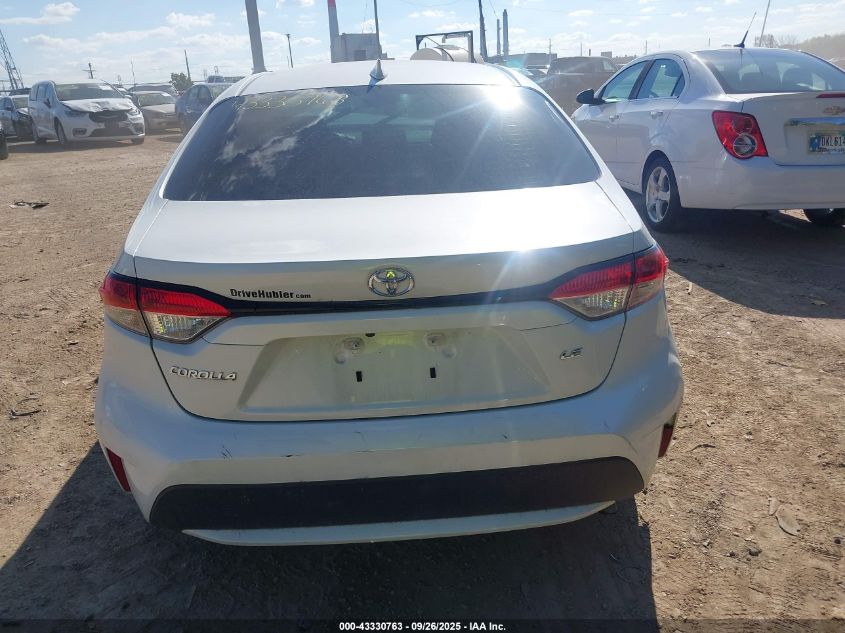 2020 Toyota Corolla Le VIN: 5YFEPRAE8LP064359 Lot: 43330763