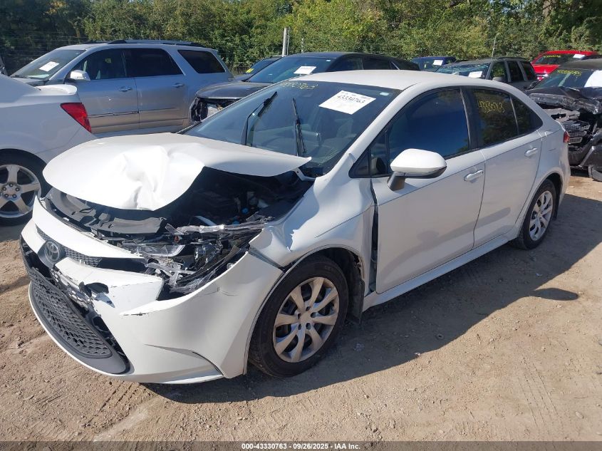 2020 Toyota Corolla Le VIN: 5YFEPRAE8LP064359 Lot: 43330763