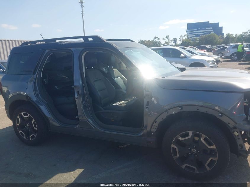 2022 Ford Bronco Sport Outer Banks VIN: 3FMCR9C63NRD37868 Lot: 43330780