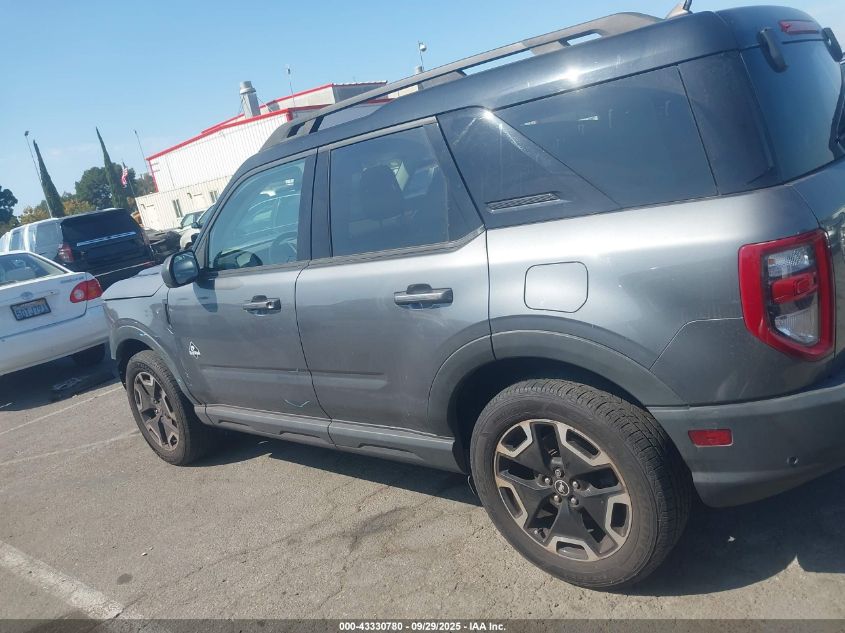 2022 Ford Bronco Sport Outer Banks VIN: 3FMCR9C63NRD37868 Lot: 43330780