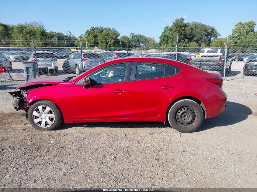 2016 Mazda Mazda3 I Sport VIN: 3MZBM1T7XGM242293 Lot: 43330787