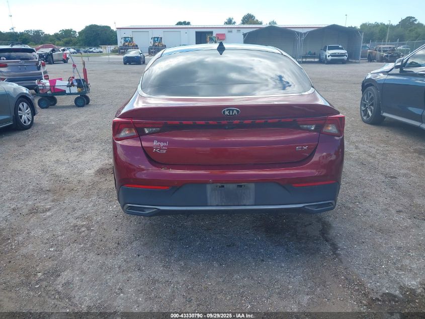 2021 Kia K5 Ex VIN: 5XXG34J2XMG036568 Lot: 43330790