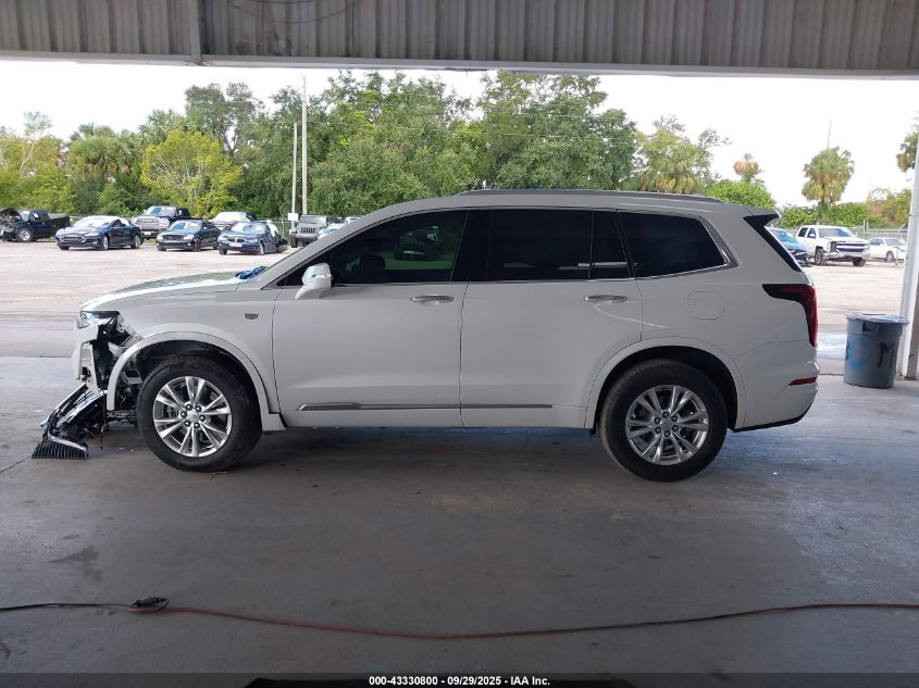 2021 Cadillac Xt6 Fwd Luxury VIN: 1GYKPAR49MZ219681 Lot: 43330800