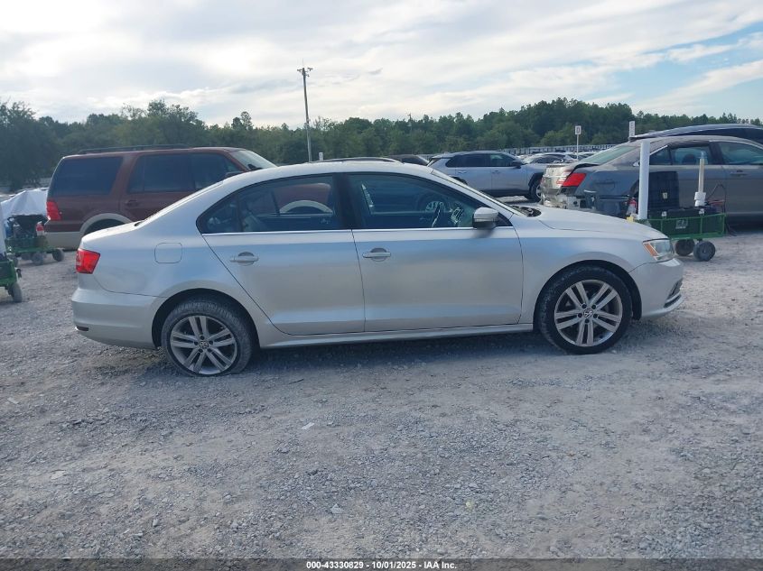 2015 Volkswagen Jetta 1.8T Sel VIN: 3VWL07AJ4FM221228 Lot: 43330829
