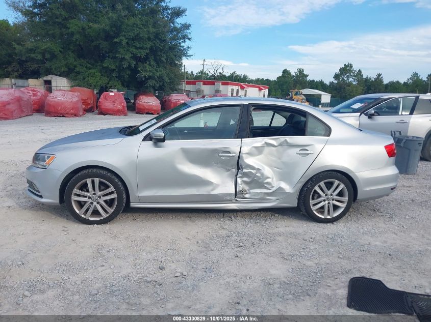 2015 Volkswagen Jetta 1.8T Sel VIN: 3VWL07AJ4FM221228 Lot: 43330829