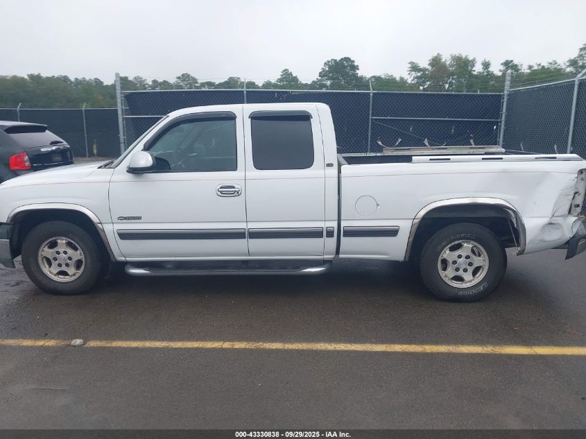 2000 Chevrolet Silverado 1500 Ls VIN: 2GCEC19T5Y1405514 Lot: 43330838