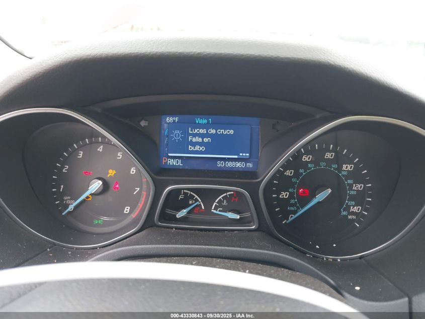 2014 Ford Focus Se VIN: 1FADP3F26EL232802 Lot: 43330843