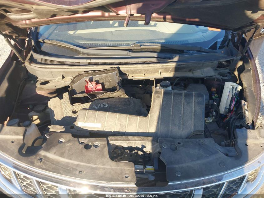 2014 Nissan Murano Le/S/Sl/Sv VIN: JN8AZ1MU8EW413404 Lot: 43330849