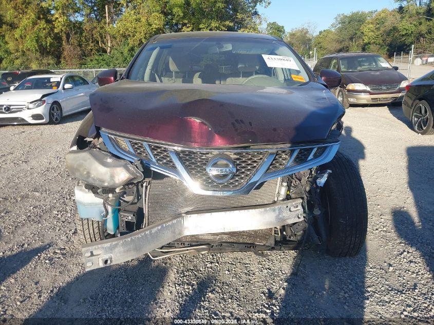 2014 Nissan Murano Le/S/Sl/Sv VIN: JN8AZ1MU8EW413404 Lot: 43330849