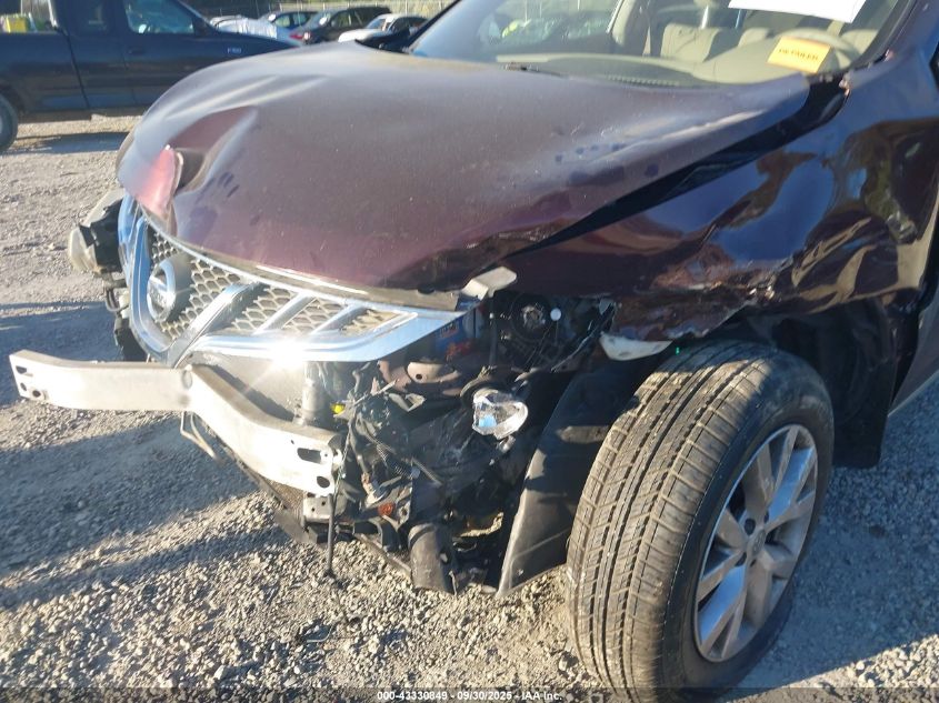 2014 Nissan Murano Le/S/Sl/Sv VIN: JN8AZ1MU8EW413404 Lot: 43330849