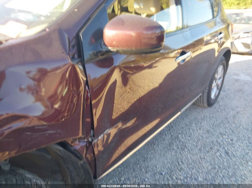 2014 Nissan Murano Le/S/Sl/Sv VIN: JN8AZ1MU8EW413404 Lot: 43330849