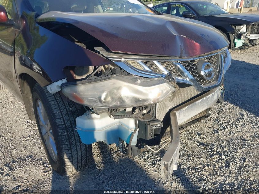 2014 Nissan Murano Le/S/Sl/Sv VIN: JN8AZ1MU8EW413404 Lot: 43330849