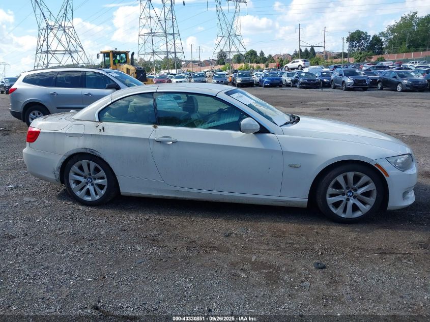 2012 BMW 328I VIN: WBADW7C57CE729861 Lot: 43330851