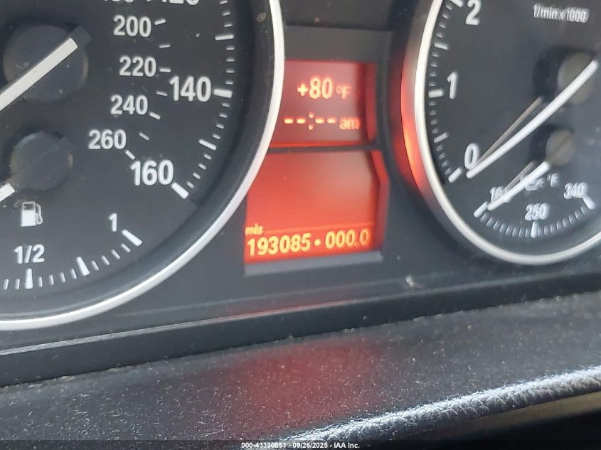 2012 BMW 328I VIN: WBADW7C57CE729861 Lot: 43330851