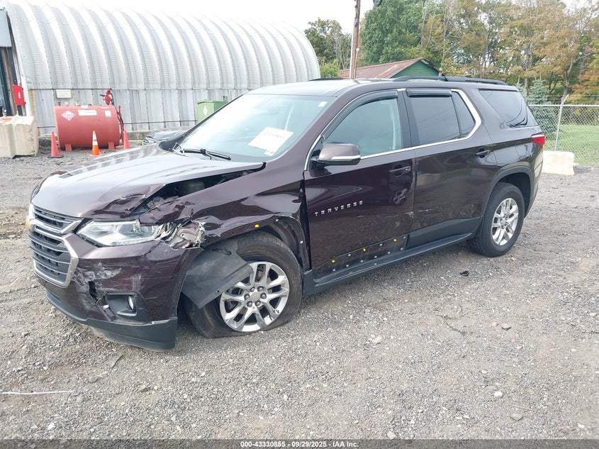 2020 CHEVROLET TRAVERSE AWD LT LEATHER - 1GNEVHKWXLJ319645