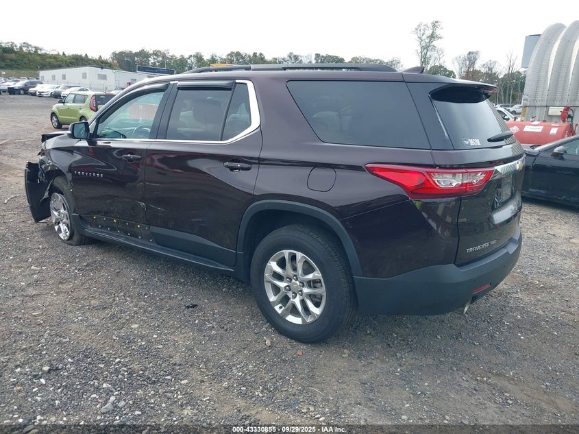 2020 CHEVROLET TRAVERSE AWD LT LEATHER - 1GNEVHKWXLJ319645
