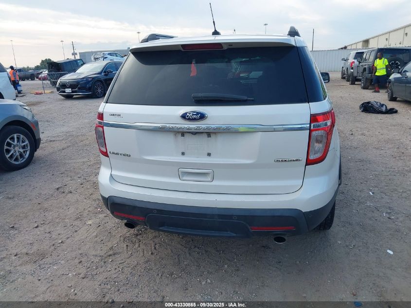 2013 Ford Explorer Limited VIN: 1FM5K7F80DGB69644 Lot: 43330865
