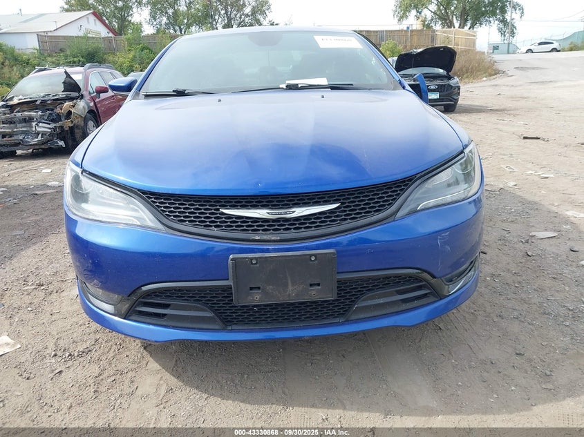 2015 CHRYSLER 200 S 1C3CCCDG3FN523574