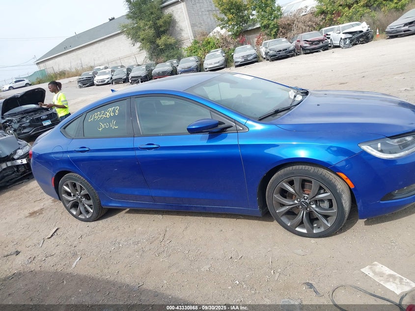 2015 CHRYSLER 200 S 1C3CCCDG3FN523574