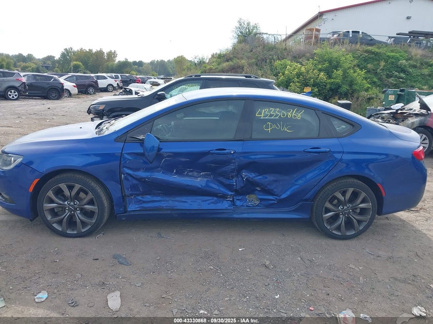 2015 CHRYSLER 200 S 1C3CCCDG3FN523574