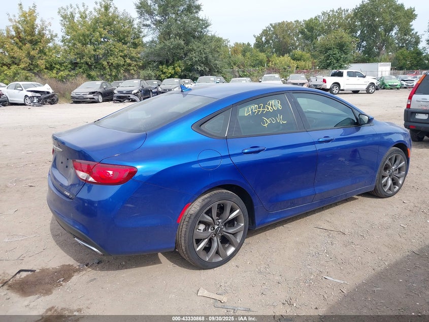 2015 CHRYSLER 200 S 1C3CCCDG3FN523574
