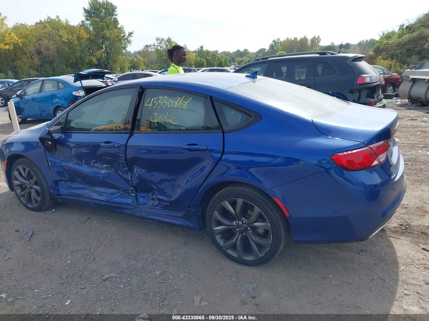 2015 CHRYSLER 200 S 1C3CCCDG3FN523574