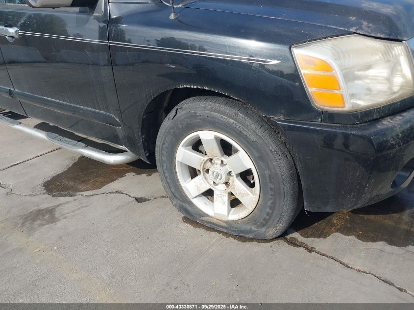 2004 Nissan Titan Se VIN: 1N6AA07A84N523028 Lot: 43330871