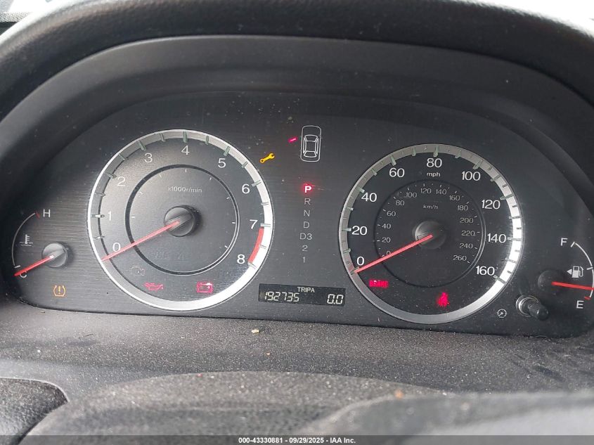 2010 Honda Accord 2.4 Ex-L VIN: 1HGCS1B86AA012201 Lot: 43330881