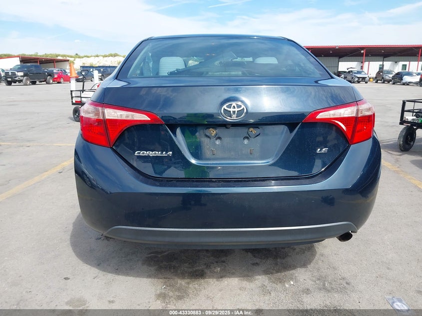 2017 TOYOTA COROLLA LE - 2T1BURHE4HC781978