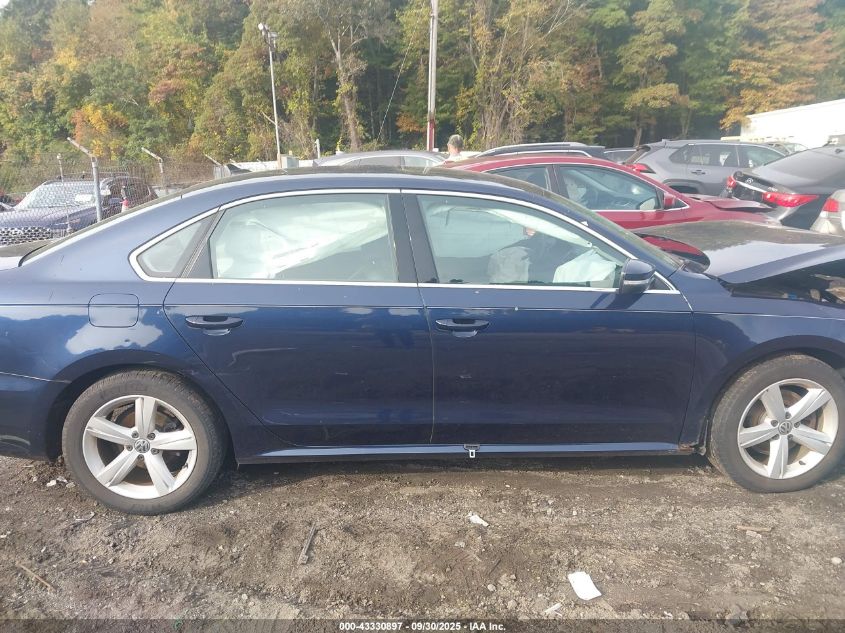 2013 Volkswagen Passat 2.5L Se VIN: 1VWBP7A3XDC130259 Lot: 43330897