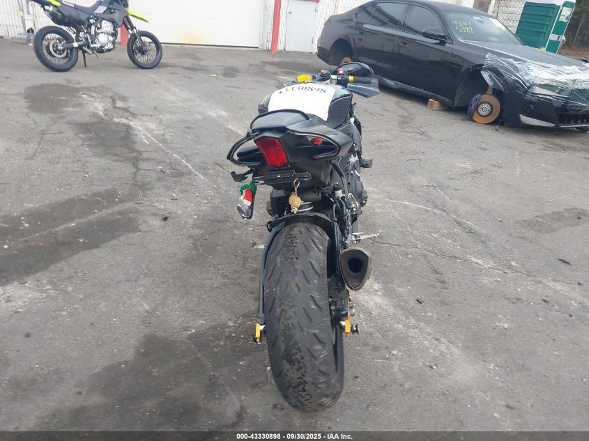 2021 Yamaha Yzfr1 VIN: JYARN66E8MA001214 Lot: 43330898