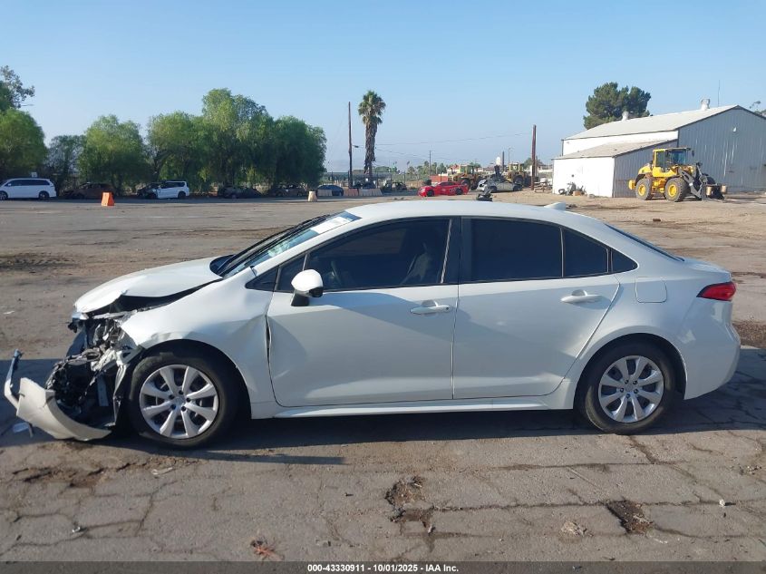 2020 Toyota Corolla Le VIN: JTDEPRAE4LJ061382 Lot: 43330911