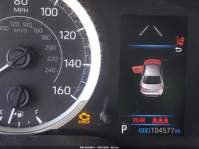 2020 Toyota Corolla Le VIN: JTDEPRAE4LJ061382 Lot: 43330911