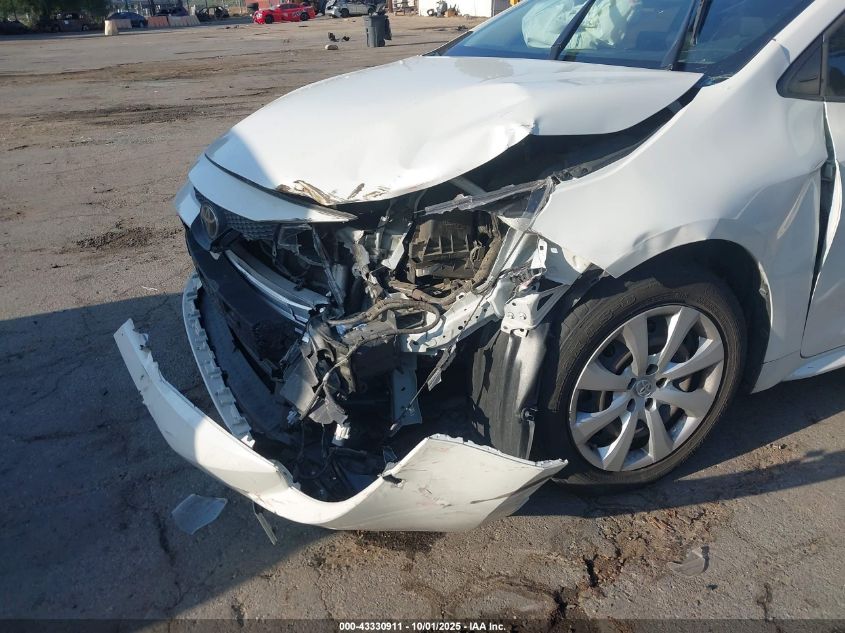 2020 Toyota Corolla Le VIN: JTDEPRAE4LJ061382 Lot: 43330911