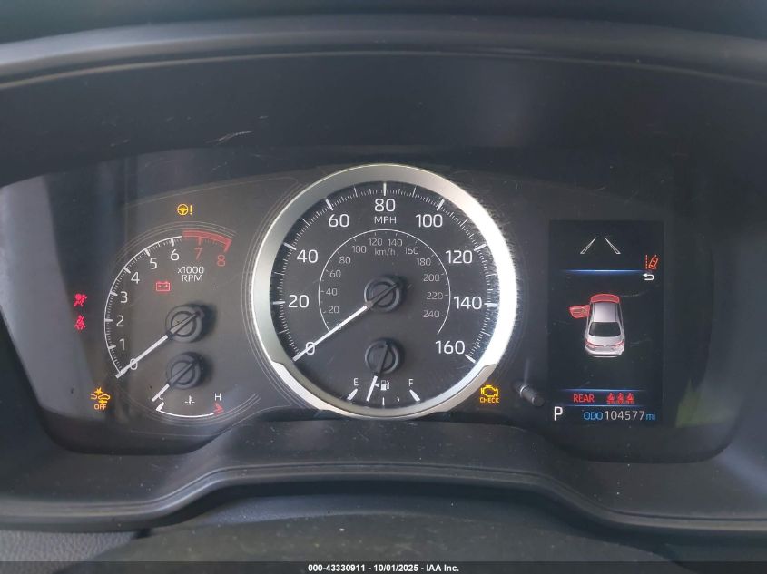 2020 Toyota Corolla Le VIN: JTDEPRAE4LJ061382 Lot: 43330911