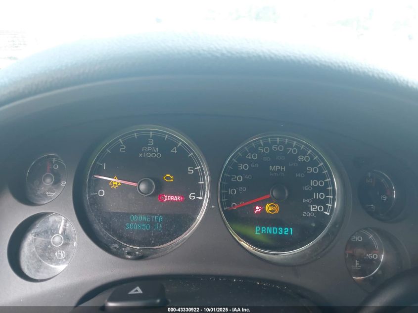 2007 Chevrolet Tahoe Ltz VIN: 1GNFK13097R108670 Lot: 43330922