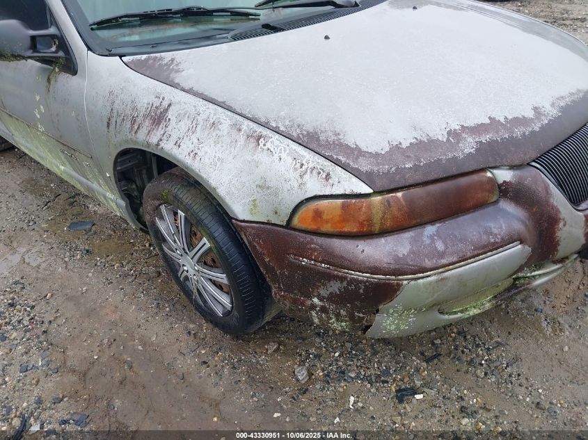 1995 Chrysler Cirrus Lx/Lxi VIN: 1C3EJ56H3SN524718 Lot: 43330951