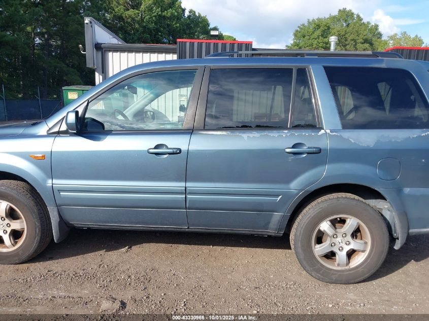 2007 Honda Pilot Ex-L VIN: 5FNYF18557B028072 Lot: 43330966