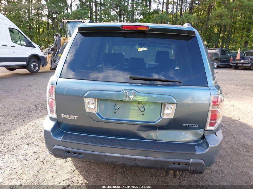 2007 Honda Pilot Ex-L VIN: 5FNYF18557B028072 Lot: 43330966