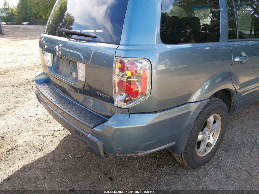 2007 Honda Pilot Ex-L VIN: 5FNYF18557B028072 Lot: 43330966