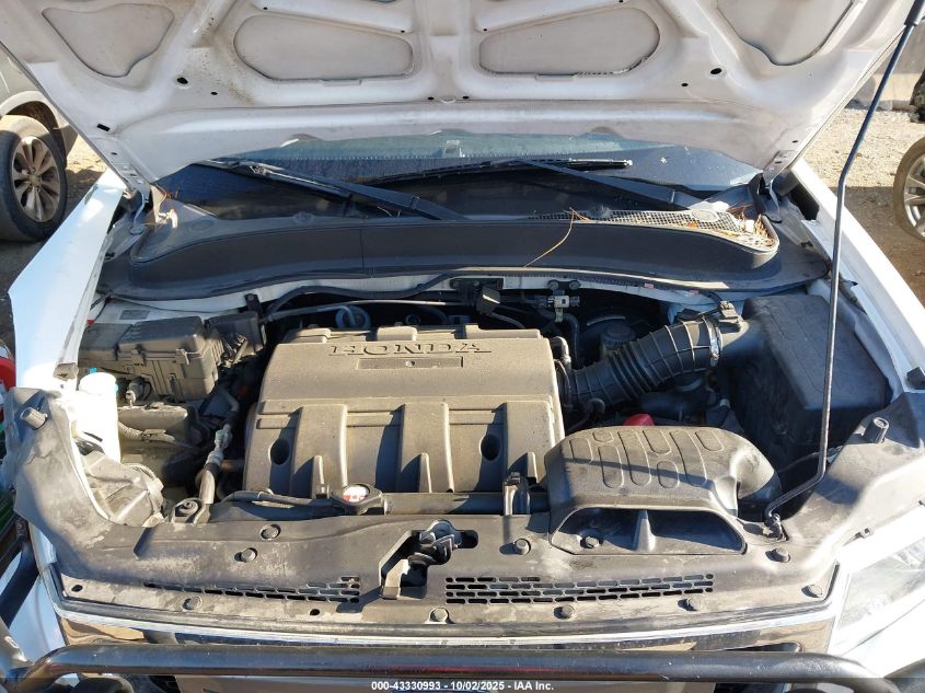 2010 Honda Ridgeline Rts VIN: 5FPYK1F42AB008091 Lot: 43330993